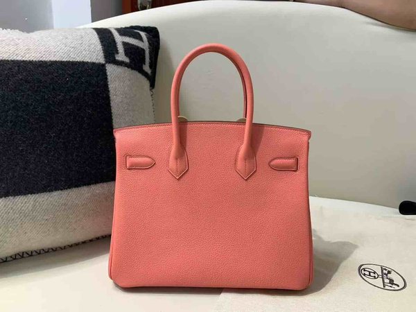 Hermès Birkin 30 Togo Crevette x Palladium Hardware(HCP)