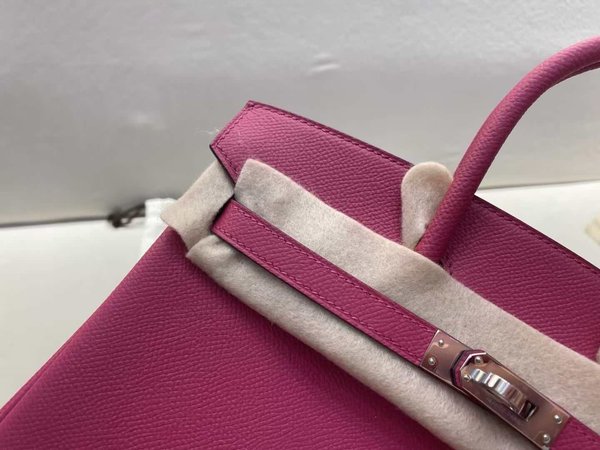 Hermès Birkin 30 Togo Rose Mexico x Palladium Hardware