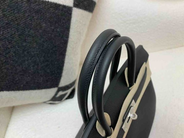 Hermès Birkin 30 Togo Noir x Palladium Hardware