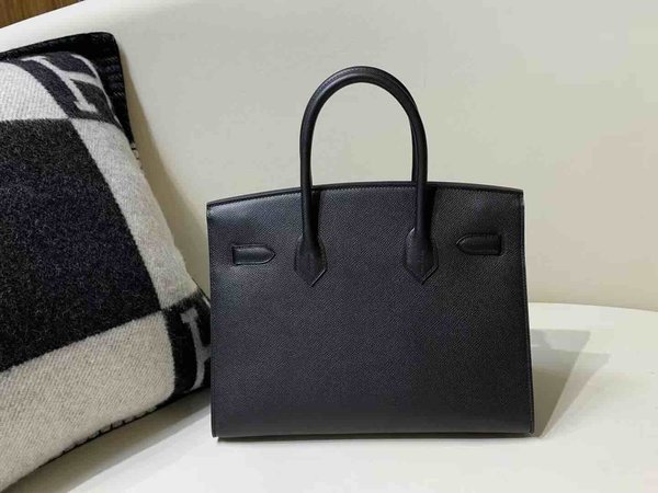 Hermès Birkin30 Epsom Noir x Gold Hardware