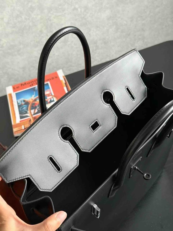 Hermès Birkin 30 Box Noir So Black