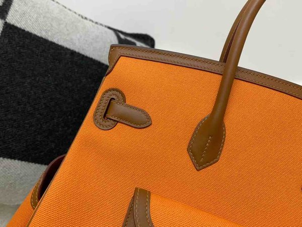 Hermès Birkin35 Cargo Gold & Marron x Palladium Hardware