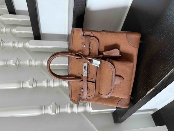 Hermès Birkin25 Cargo Gold x Palladium Hardware