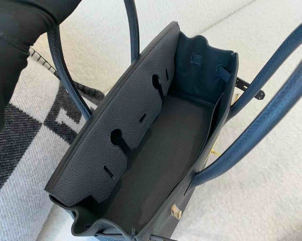 Hermès Birkin Shoulder 29 Togo 3Y Bleu Hydrique x Gold Hardware