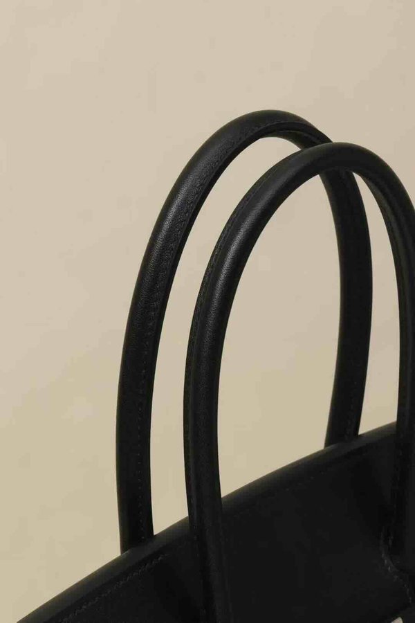 Hermès Birkin Denim Black Toile / Black Swift x Palladium Hardware