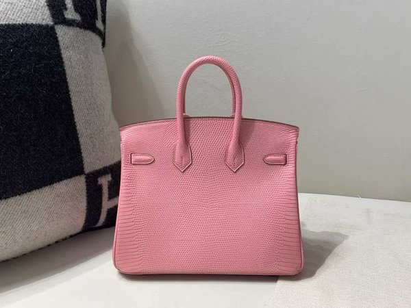 Hermès Birkin 25 Lizard Rose Confetti x Palladium Hardware