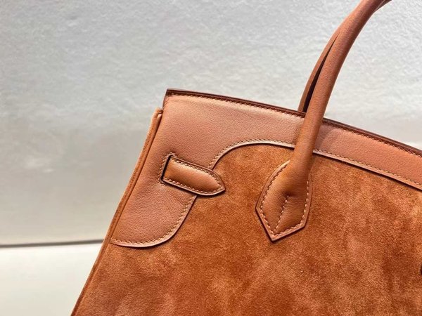 Hermès Birkin 30 Deer with Swift Gold Brown x Gold Hardware