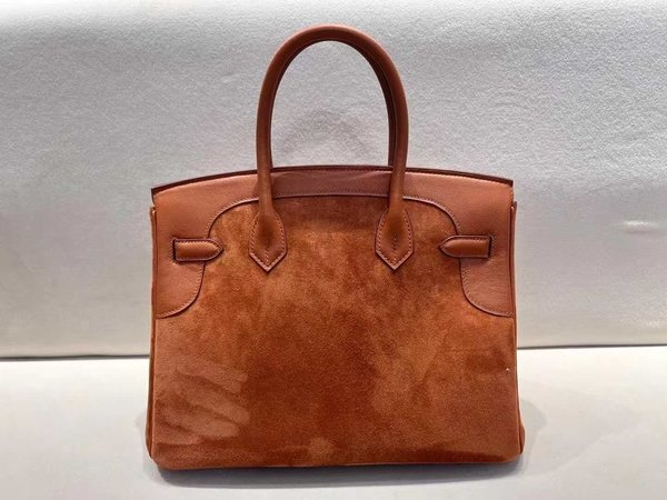 Hermès Birkin 30 Deer with Swift Gold Brown x Gold Hardware