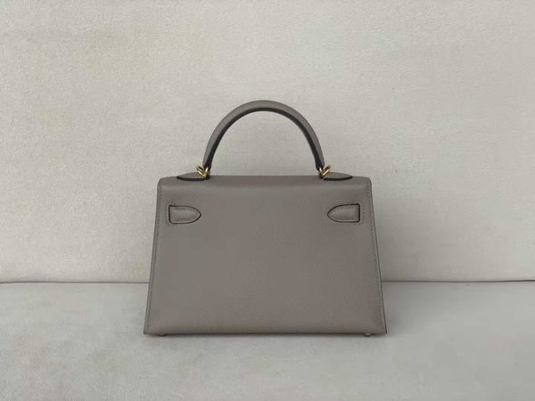 Hermès Kelly II Epsom Gris Mouette x Hardware