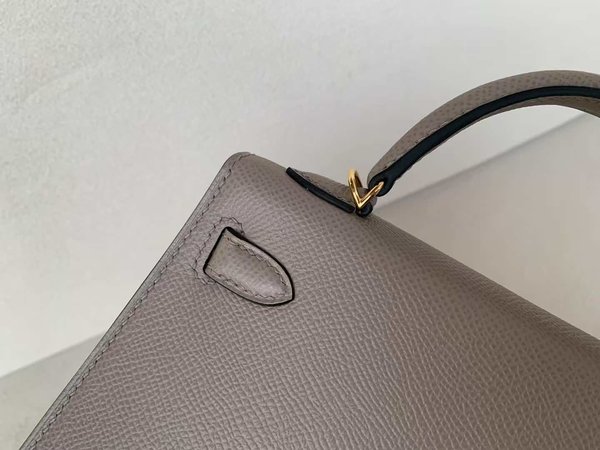 Hermès Kelly II Epsom Gris Mouette x Hardware