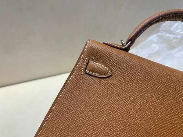 Hermès Kelly Mini II Epsom Gold x Gold Hardware