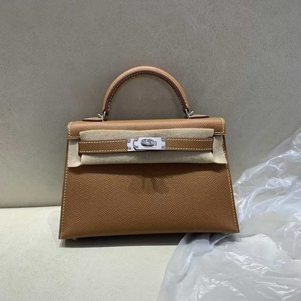 Hermès Kelly Mini II Epsom Gold x Gold Hardware