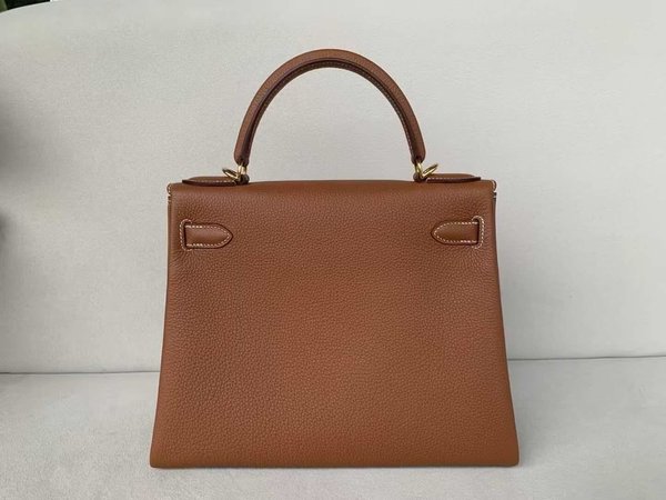 Hermès Kelly 25 Togo Gold x Gold Hardware