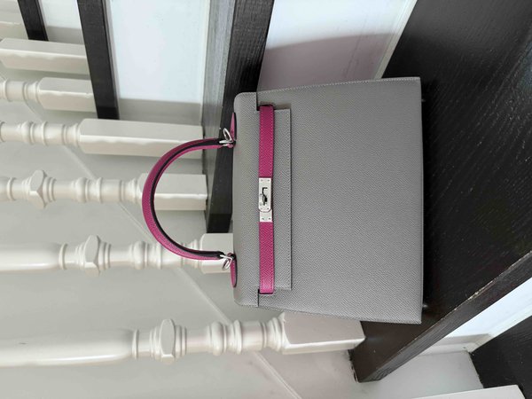 Hermès Birkin25 Epsom Etain x Magnolia x PHW