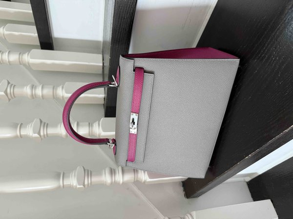 Hermès Birkin25 Epsom Etain x Magnolia x PHW