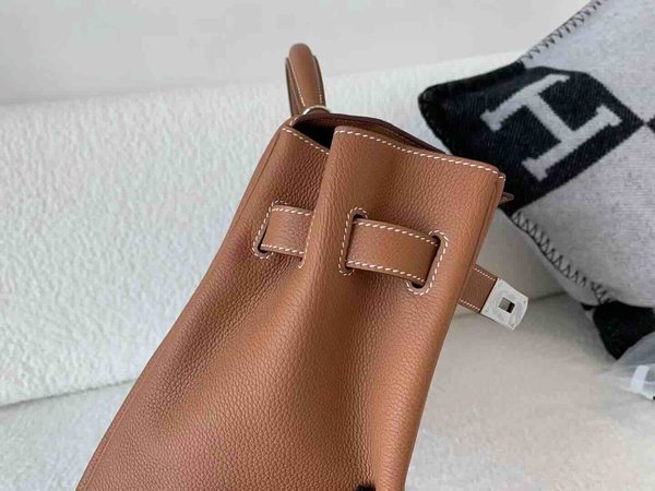 Hermès Kelly 42 Togo Gold x Palladium Hardware