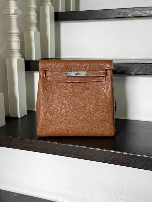 Hermès Kelly Ado Togo Gold x Palladium Hardware