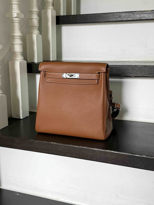 Hermès Kelly Ado Togo Gold x Palladium Hardware