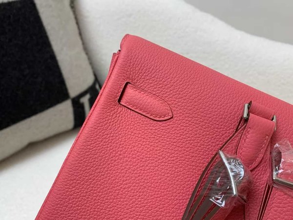 Hermès Kelly Ado 22 Togo 8W Lipstick Pink x Palladium Hardware