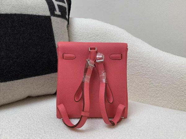 Hermès Kelly Ado 22 Togo 8W Lipstick Pink x Palladium Hardware