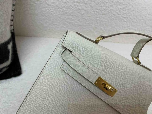 Hermès Kelly Desordre Epsom Craie x Gold Hardware