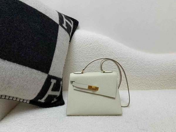 Hermès Kelly Desordre Epsom Craie x Gold Hardware