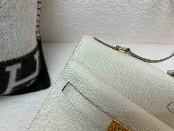 Hermès Kelly Desordre Epsom Craie x Gold Hardware