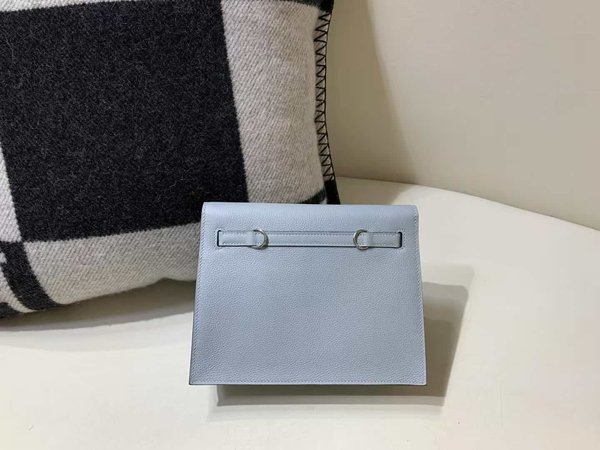 Hermès Danse Evercolor Bleu Brume x palladium hardware