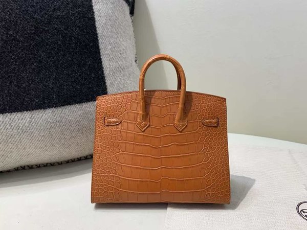 Hermès Birkin 20 Fauve Matte Alligator x Gold Hardware