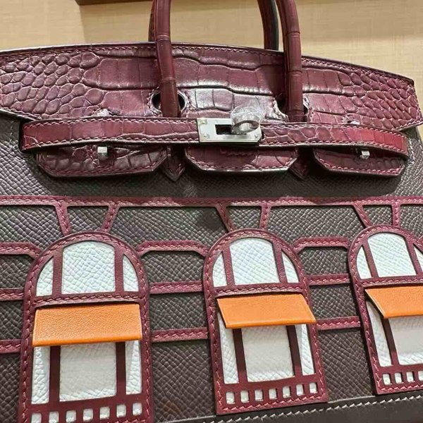 Hermès birkin20 “Maison Four Courtyard”  Inspired by Faubourg Saint-Honoré
