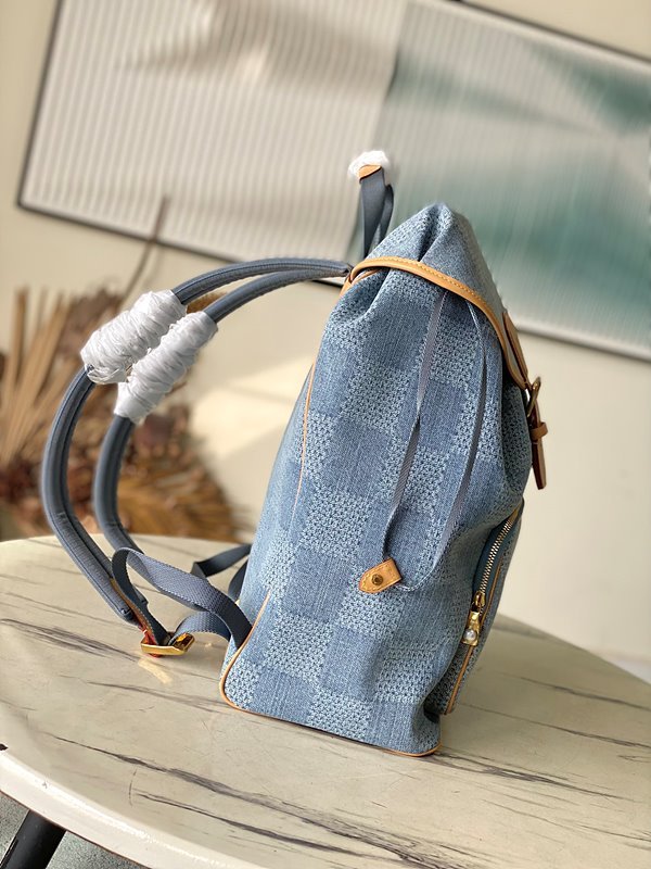 루이비통 데님 몽수리 캔버스 다미에 백팩 [매장가 524만원대]