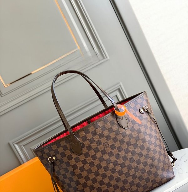 루이비통 네버풀 MM 다미에 에벤 쎄리즈 레드 [매장가 250만원대]