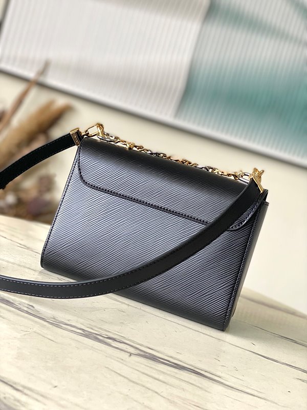 루이비통 트위스트 MM 블랙 플로럴 장식 [매장가 630만원대]