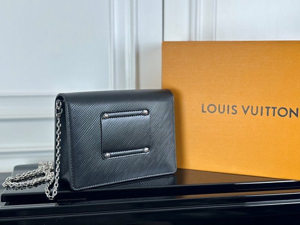 루이비통 트위스트 벨트 체인 파우치 블랙 실버체인 [매장가 250만원대]