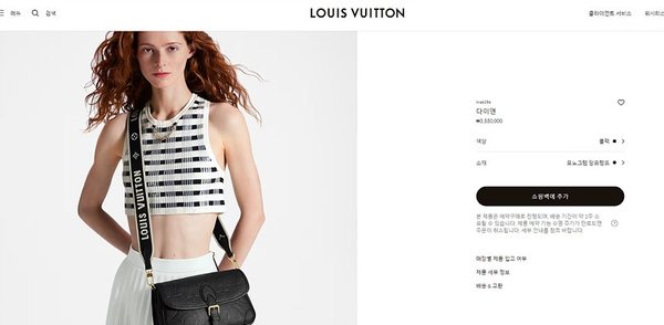 루이비통 다이앤 블랙 [매장가 350만원대]