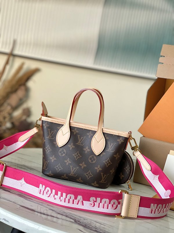 루이비통 네버풀 BB 모노그램 로즈스트랩 [매장가 330만원대]