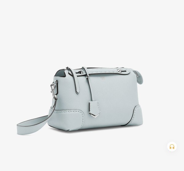 펜디 Fendi By The Way 미디엄 탑 핸들 백 / 블루스티치 [370만원대]