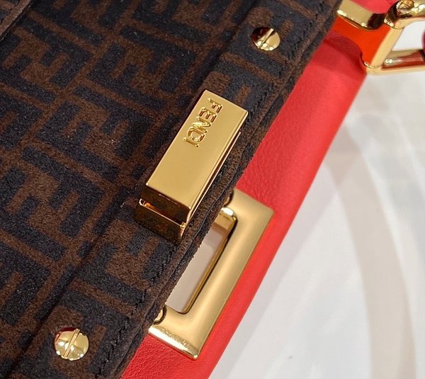 펜디 미니 피카부 백 / 레드 [매장가640만원대]