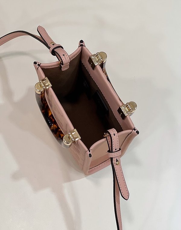 펜디 미니 선샤인 쇼퍼백 FF모티프 핑크 [매장가 260만원대]