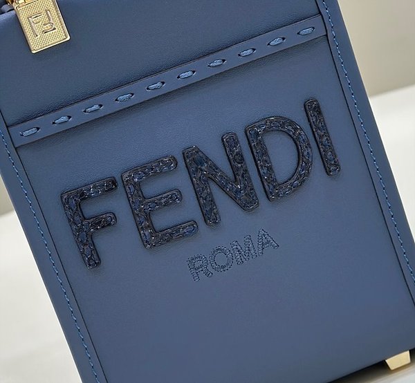 펜디 미니 선샤인 쇼퍼백 블루 [매장가 230만원대]