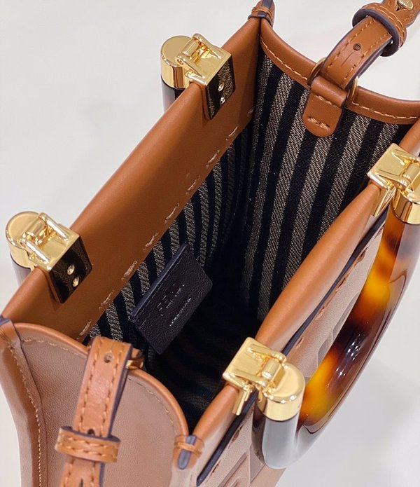 펜디 미니 선샤인 쇼퍼백 브라운 [매장가 230만원대]