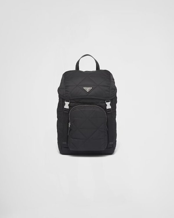 프라다 탑스티치 장식 리나일론 백팩 [매장가 345만원대]