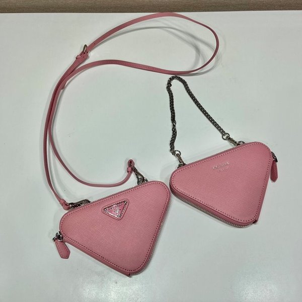 프라다 사피아노 가죽 미니 파우치 [매장가 185만원대]