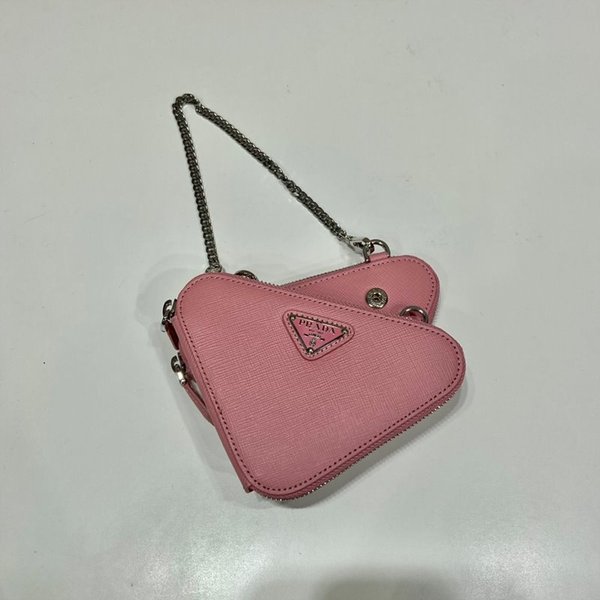 프라다 사피아노 가죽 미니 파우치 [매장가 185만원대]