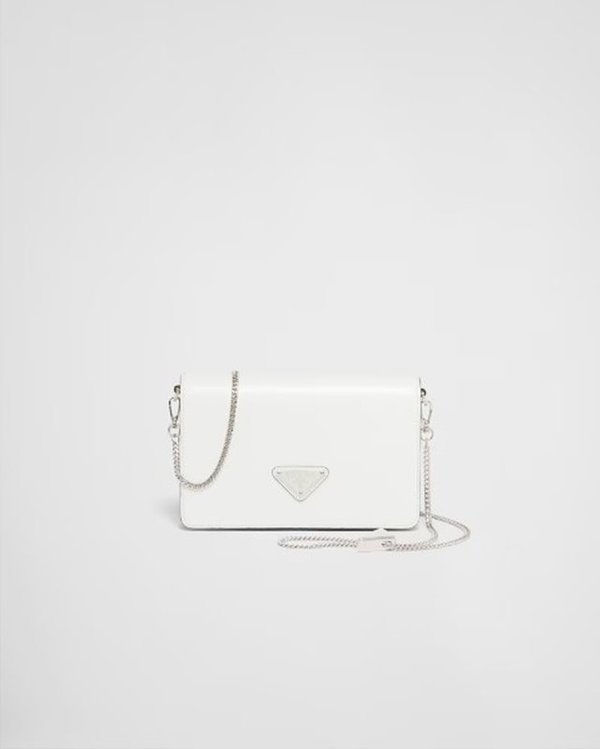 프라다 브러쉬드 가죽 숄더백 [매장가 330만원대]