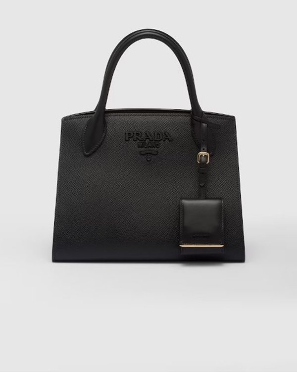 프라다 모노크롬 소형 사피아노 백 [매장가 425만원대]