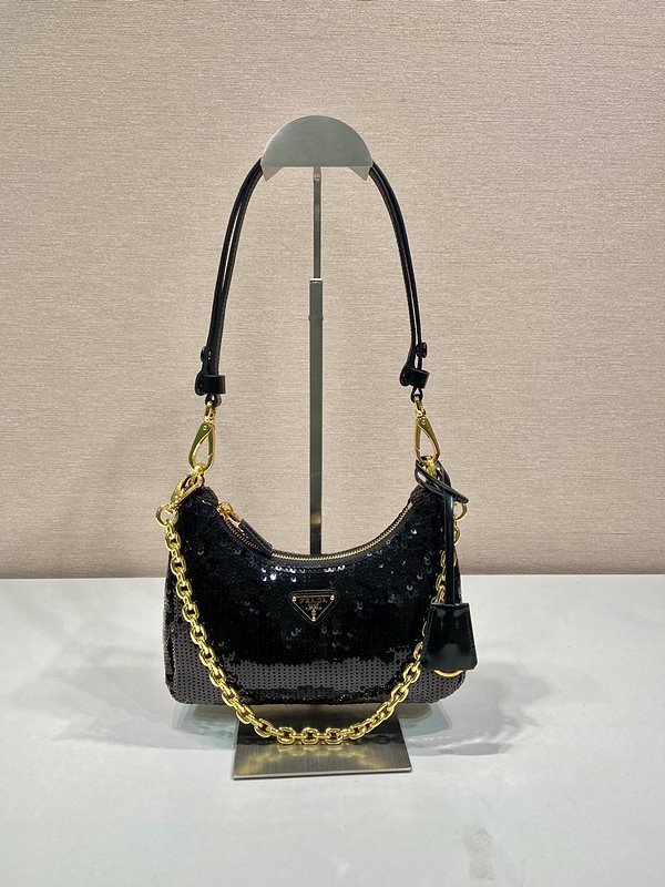 프라다 리에디션 리나일론 및 시퀸 미니 백 [매장가 335만원대]