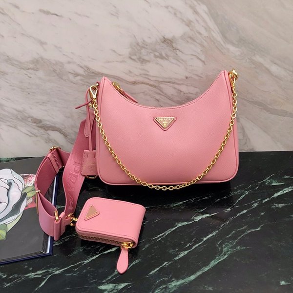 프라다 리에디션 가죽 숄더백 [매장가 320만원대]