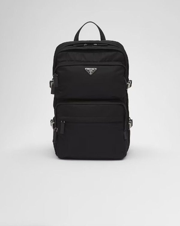 프라다 리나일론 및 사피아노 가죽 백팩 [매장가 400만원대]