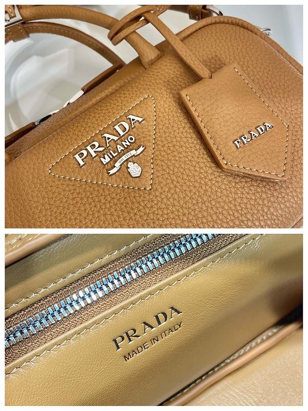프라다 가죽 탑 핸들백 [매장가 475만원대]